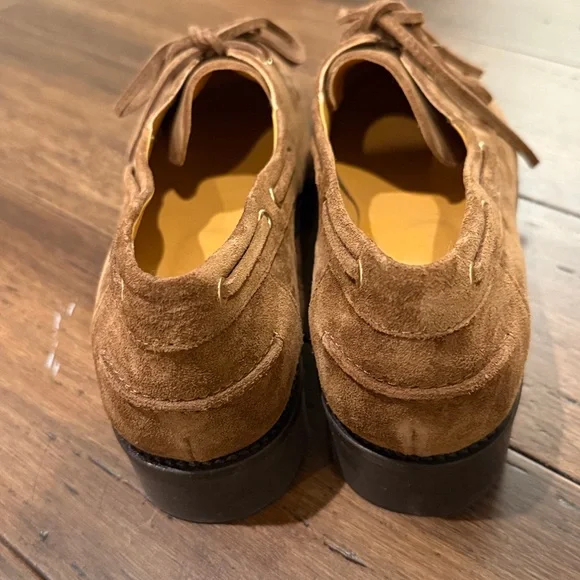 Sezane Brown Suede loafers - Picture 7 of 11